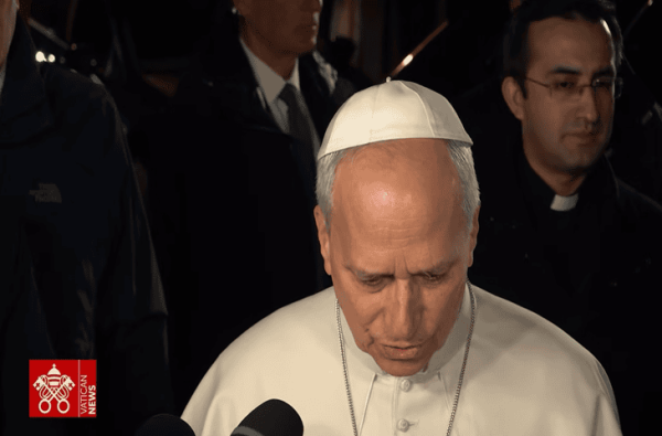 Đức Lêô XIV: Mối Đe Dọa Đối Với Toàn Thể Dân Tộc Iran Là Không Thể Chấp Nhận Được